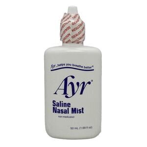 Ayr Saline Nasal Mist Daily Saline Nasal Care Non-Medicated 50 ml B.F. Asher New